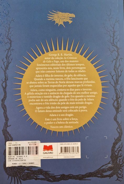 O Dragão de Gelo. George R.R. Martin