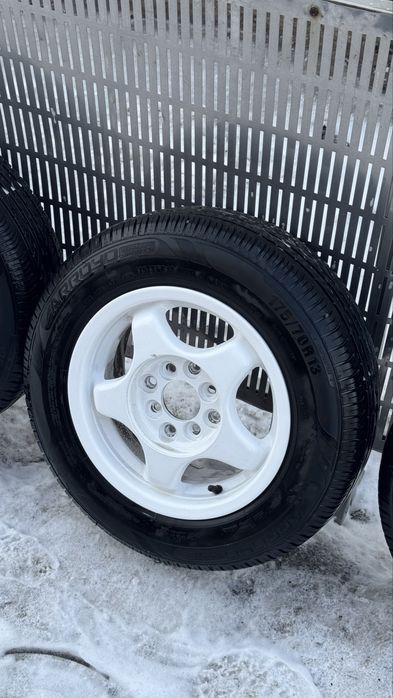 Диски з гумою. R13 4x114.3/4x100. 175/70. Enkei