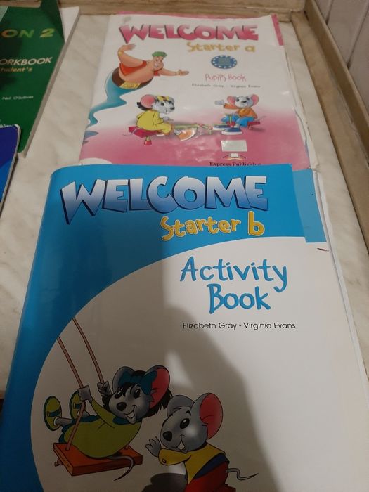 Welcome учебник+рабочая тетрадь оригинал