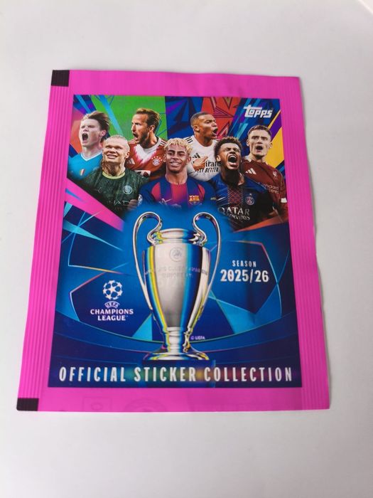 UEFA Champions League 2025/26 – Oficjalne Naklejki