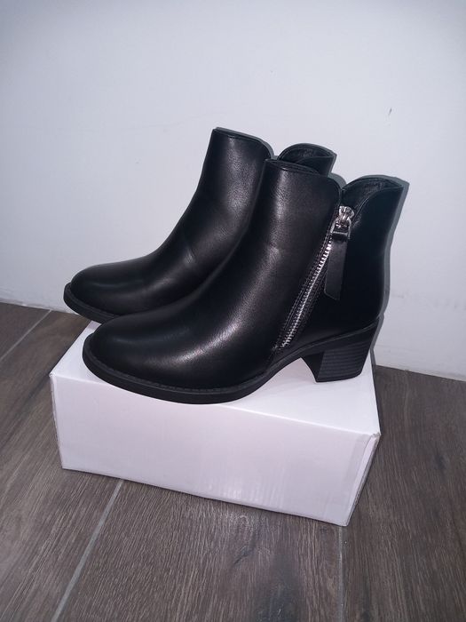 Czarne Botki damskie