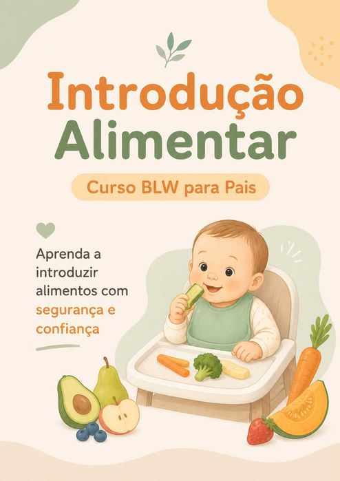 Bebé não quer comer? Curso de Introdução Alimentar BLW