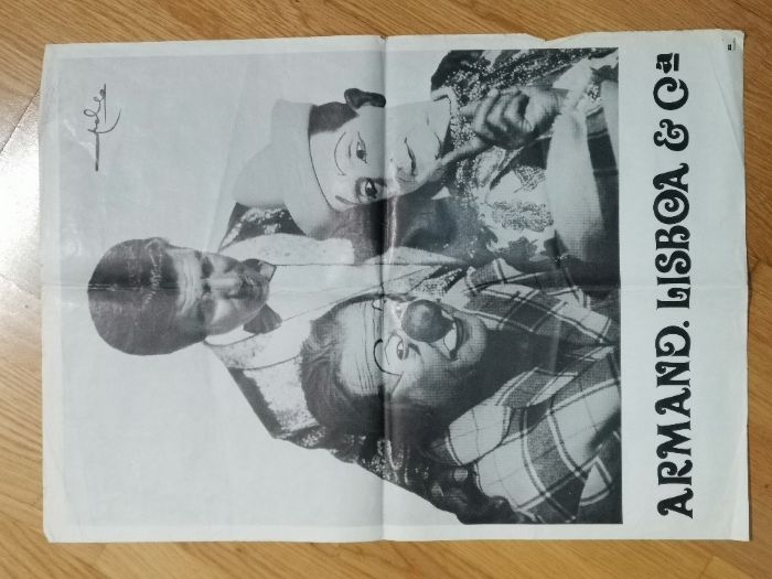 Armand. Lisboa & Cª - Cartaz de Circo dos anos 50