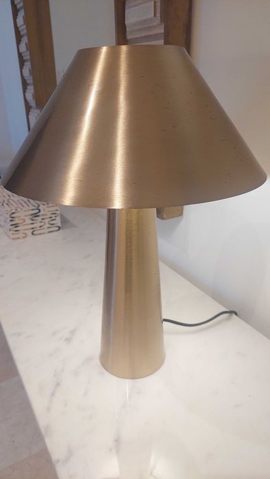 Candeeiro KOUP dourado - AREA STORE