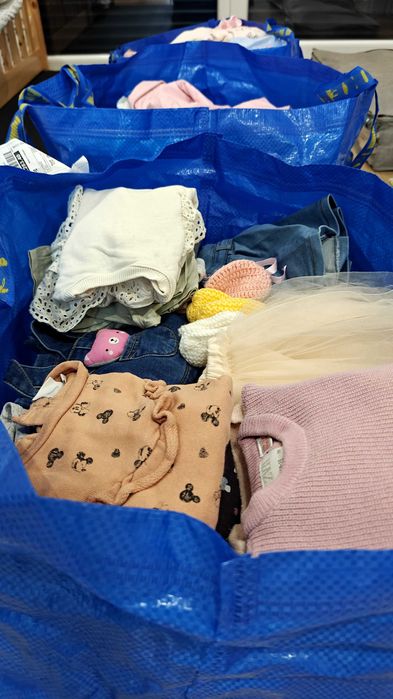 Roupa de Menina dos 0 aos 4 anos, 30€/Saco