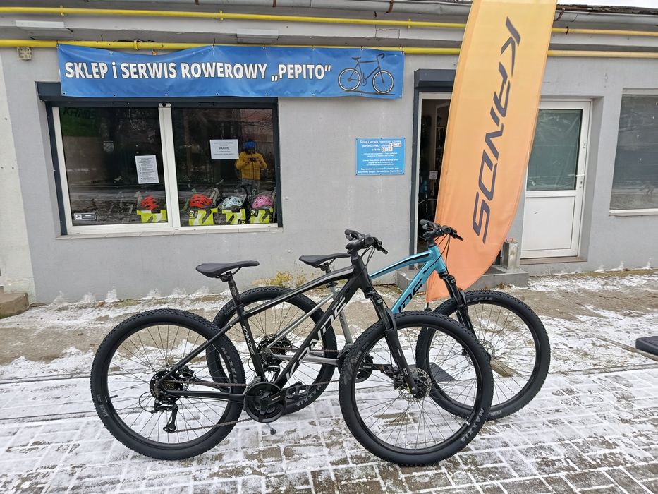 NOWY Kands Mercury 27,5 czarny mat 17" Shimano hydraulika komunia