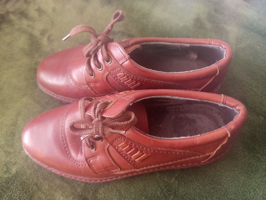 Buty trapery skóra naturalna rozmiar 40