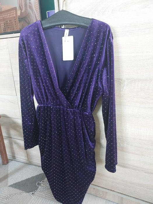 Sukienka diamenciki M-Xl