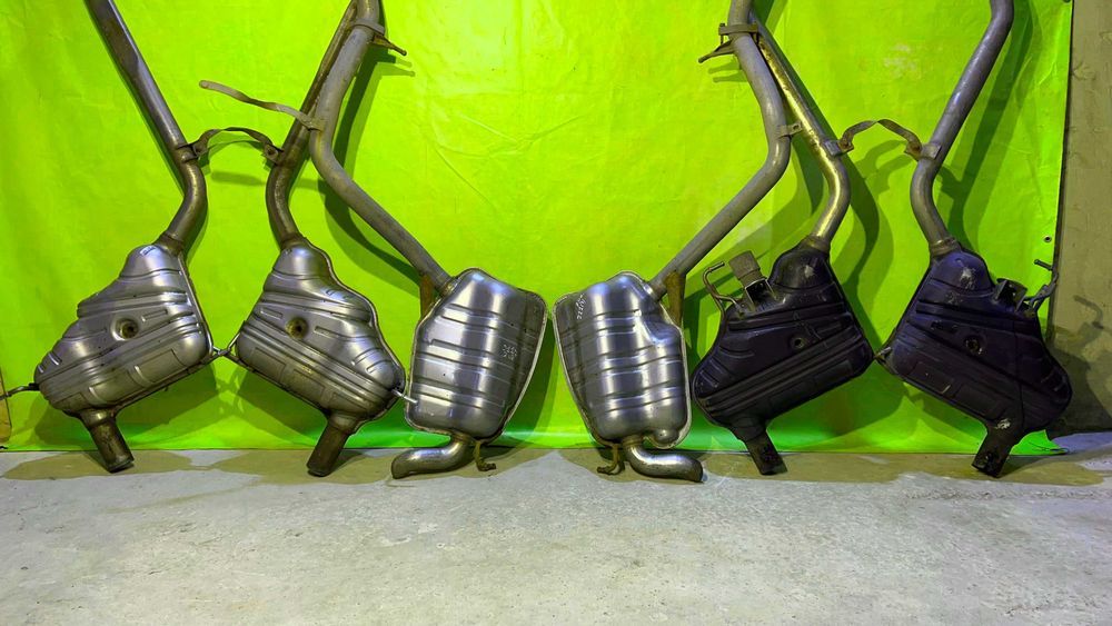 Выхлоп Mercedes ML W164 W166 банки GL X164 глушитель насадки банка