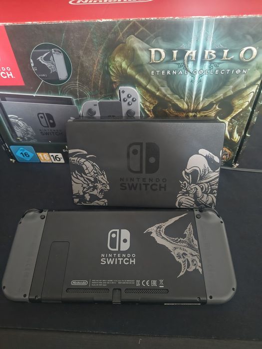 Nintendo switch czarne edycja diablo Kwidzyn • OLX.pl