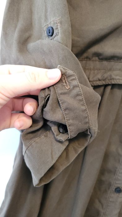 Плаття-сорочка плаття-рубашка туніка хакі Zara M