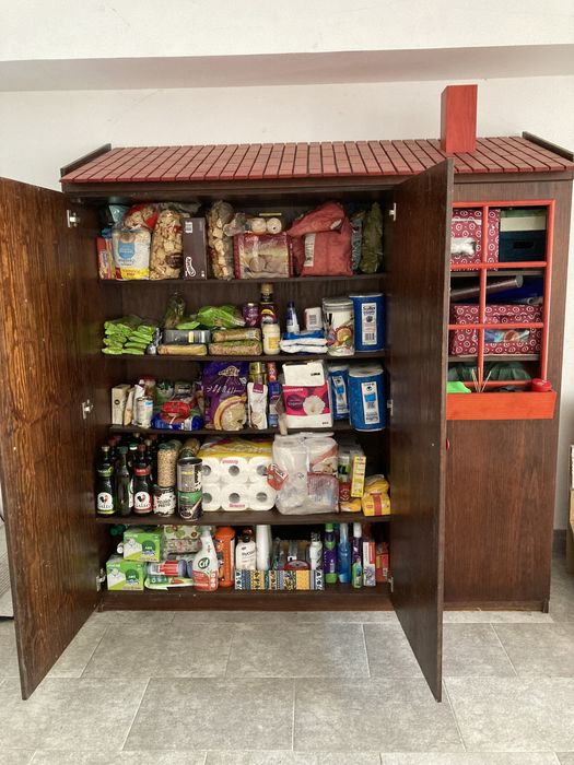 Móvel em formato casa