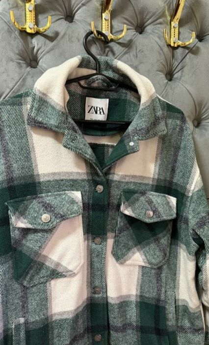 Теплая  рубашка  zara p.S