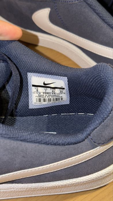 Sapatilhas nike em pele