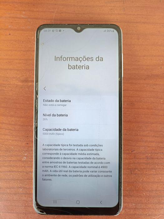 Samsung Galaxy A12 em bom estado de funcionamento.