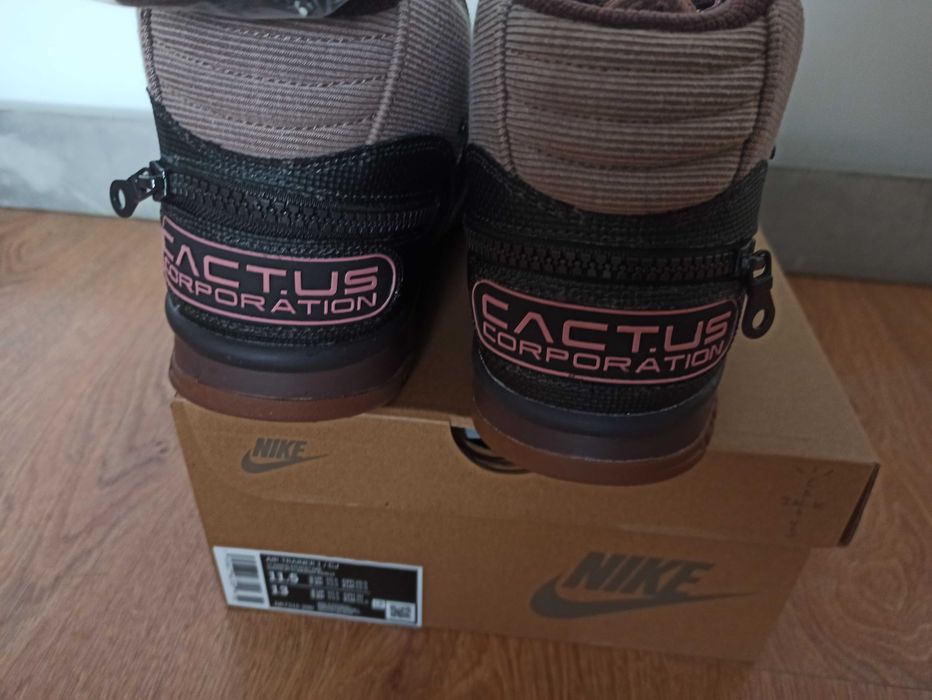 (45,5) Nike Air Trainer 1 SP Travis Scott Wheat Cactus Jack DR7515,200