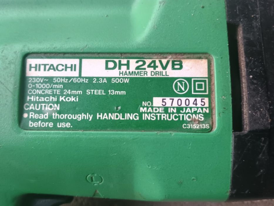 Młotowiertarka Hitachi DH 24 VB SDS plus