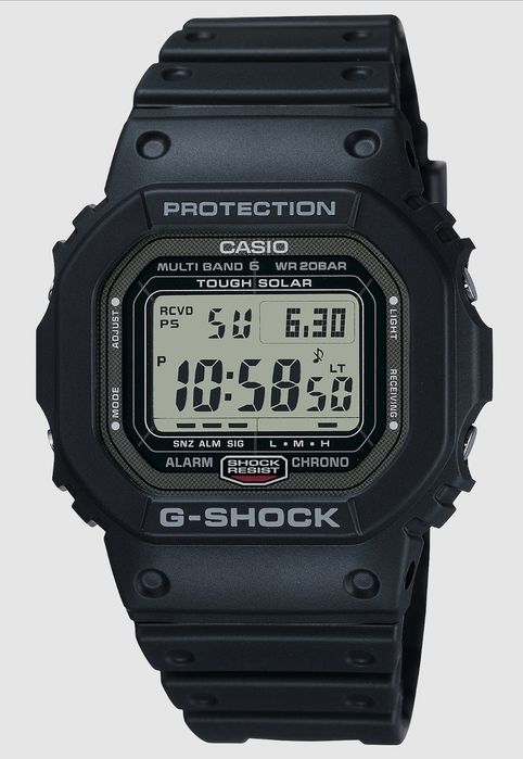 Wyświetlacz lcd casio g-shock GW-5000 pozytyw