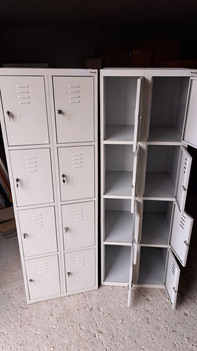 Szafa metalową socjalna 8 skrytkowa MALOW