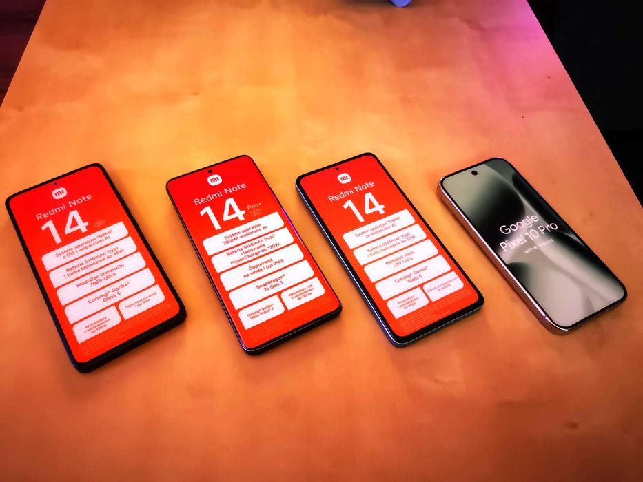 ATRAPY MI Redmi Note 14, 14 5G, 14 5G Pro, Google Pixel 10 Pro ATRAPA