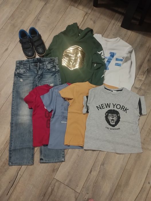 Zestaw ubrań dla chłopca r. 128