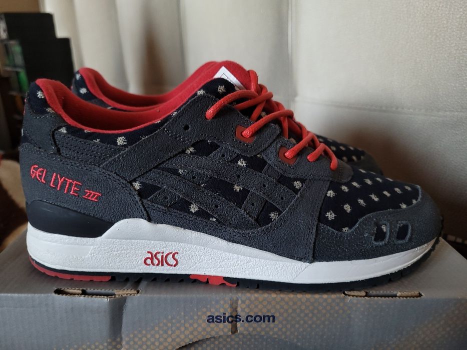 BAIT x asics Gel-Lyte III Nippon Blues US 8 druga para
