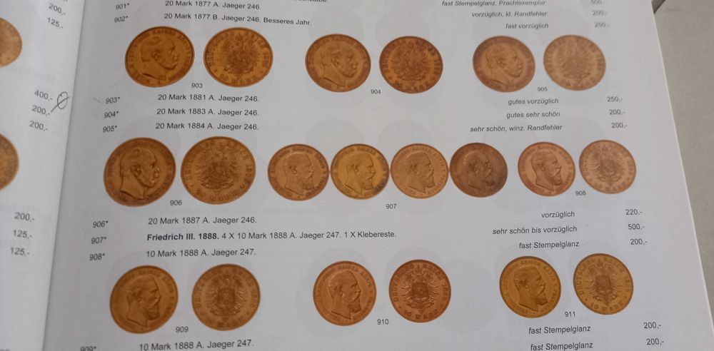 Katalog aukcyjny Złote Monety + Chiny .