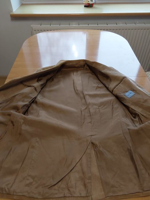 Marynarka męska beżowy sztruks Montego L stan idealny