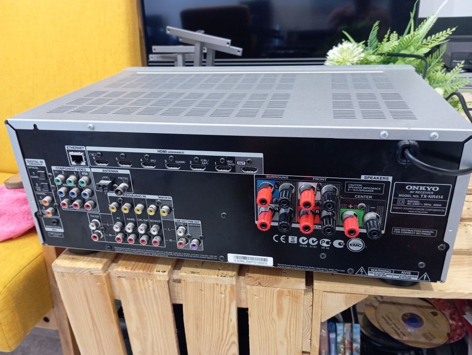 Amplituner Onkyo TX-NR414 + pilot