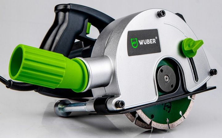Bruzdownica Do Betonu Laser 2 Tarcze Walizka 3100w Wuber