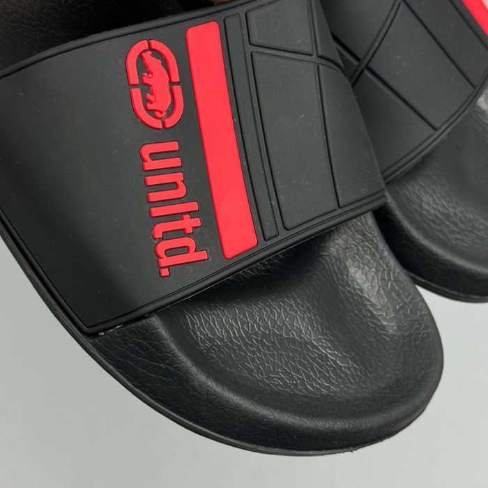 Тапки ECKO unltd тапочки сланцы рэп реп сандали босоножки шлепанцы