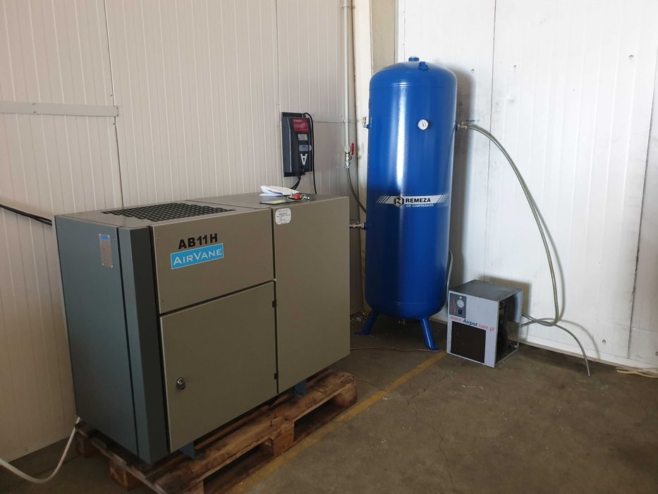 Sprężarka WAN Gdynia serwis części olej separator filtry