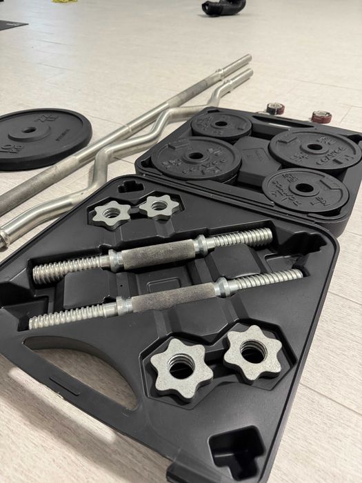 Kit Iniciante Musculação DOMYOS