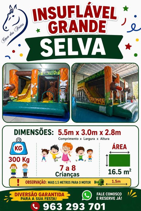 Insufláveis  em Lona
