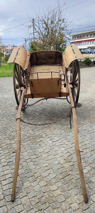 Charrete para cavalo do sec. XIX