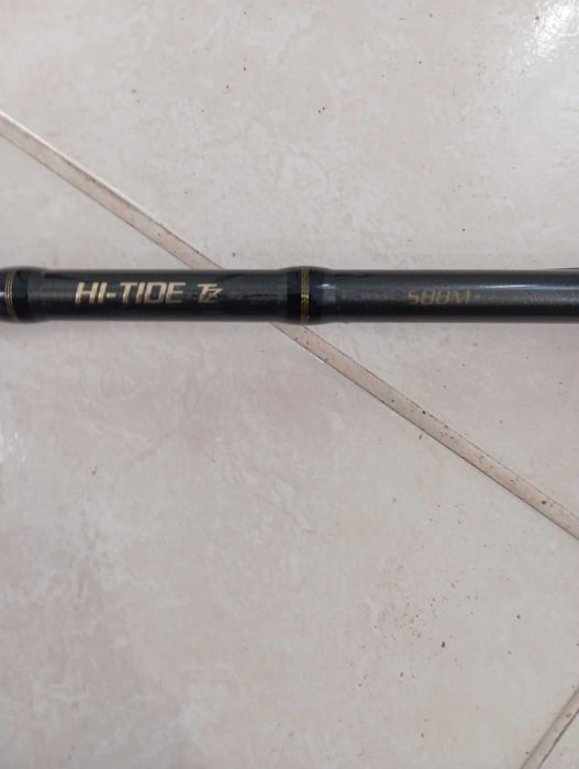 Vendo canas de spinning e egi para diferentes condições de pesca e tipos de pesca