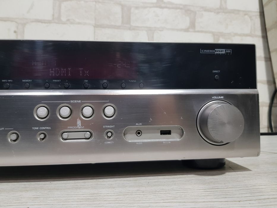 7.2 AV ресивер YAMAHA RX-V579, *7x115 Вт, Wi-Fi,Bluetooth,AirPlay,ARC