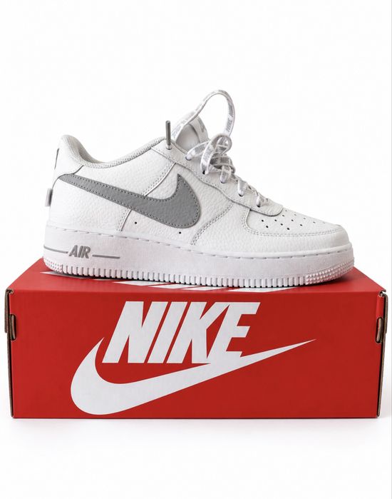 Air Force 1 Low -Branco/cinzento