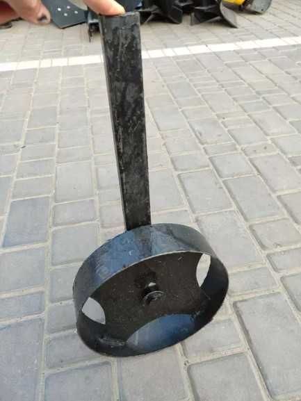 Колесо опорне для трясучки, культиватора, плуга