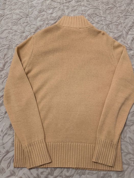 Продам Чоловічий бежевий вовняний кардиган Karl Lagerfeld