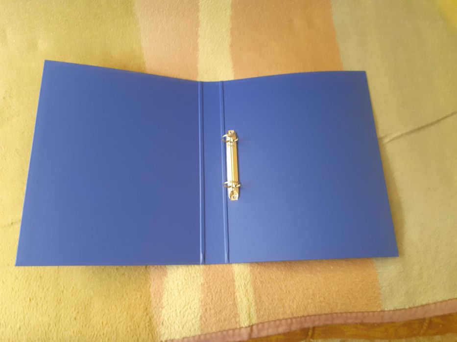 Segregator Nowy Esselte 14452, A4 wąski cienki (5,- szt.), niebieski