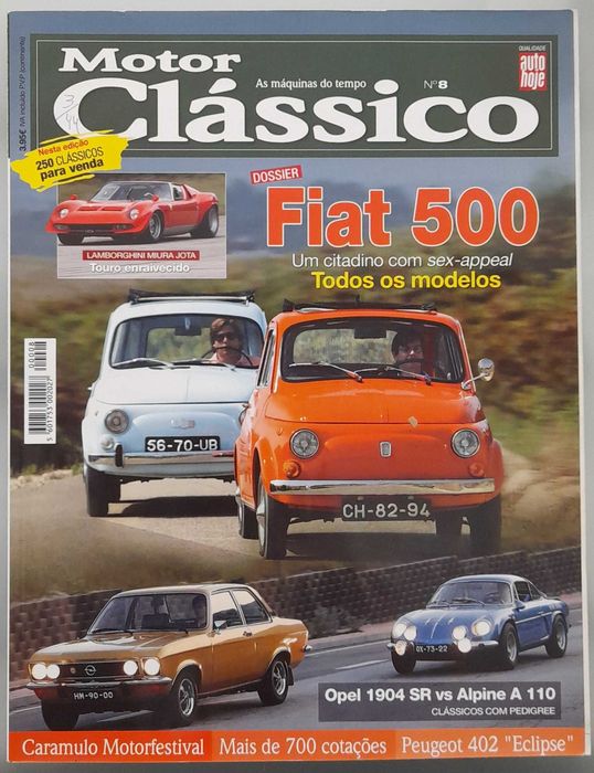 Revistas automóvel Motor Clássico