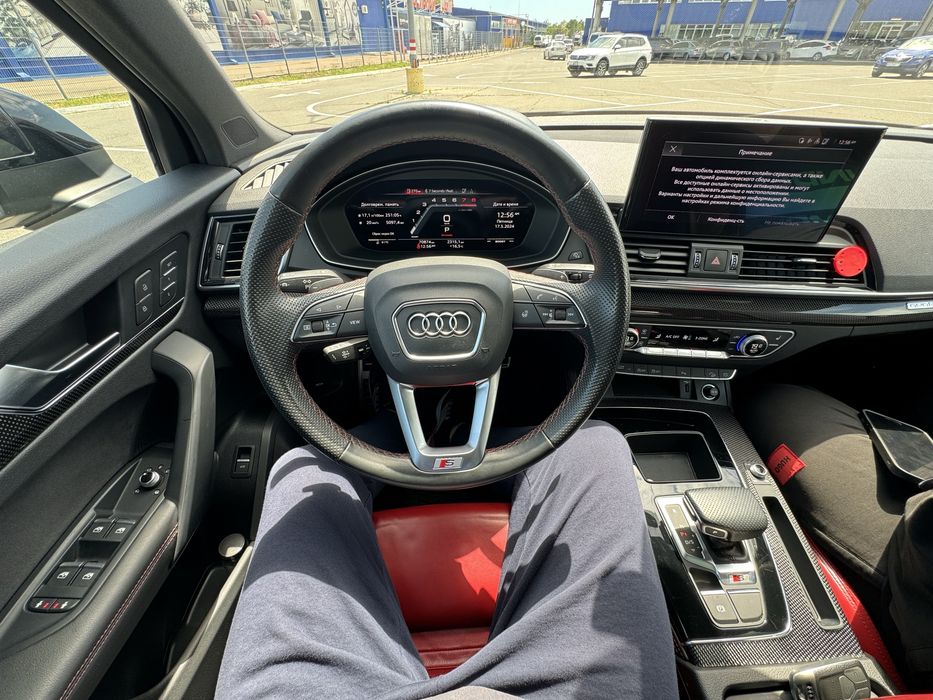 Продам Audi sq 5 2020 пробег 84 тыс км не бита не крашена 3.0 бензин