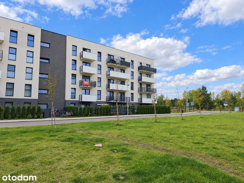 Dwa pokoje, garderoba, duży balkon, nowe osiedle