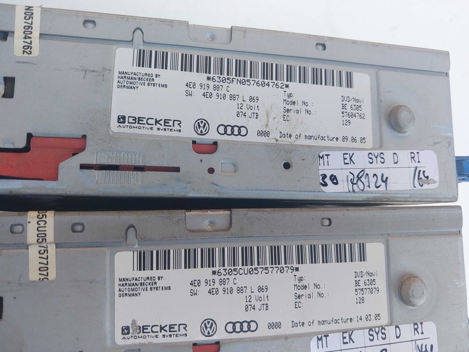 Czytnik Nawigacji DVD Audi a6 c6 Audi a8 4E0,919,887C WYSYŁKA
