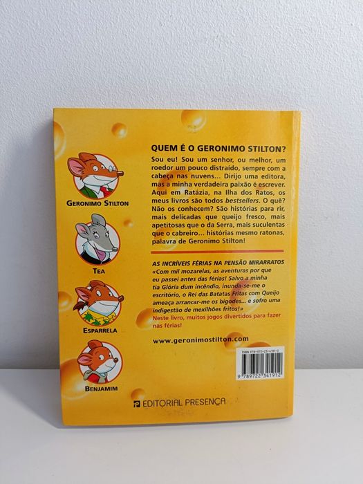 Gerônimo Stilton - As Incríveis Férias na Pensão Mirarratos
