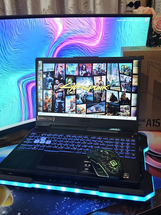 Ігровий ноутбук Asus TUF A15 / RTX 3050 / Ryzen 5 /RAM 16GB / SSD