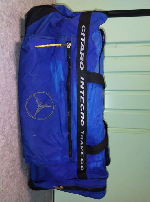 Сумка дорожня велика Mercedes-Benz валіза + 2 колеса