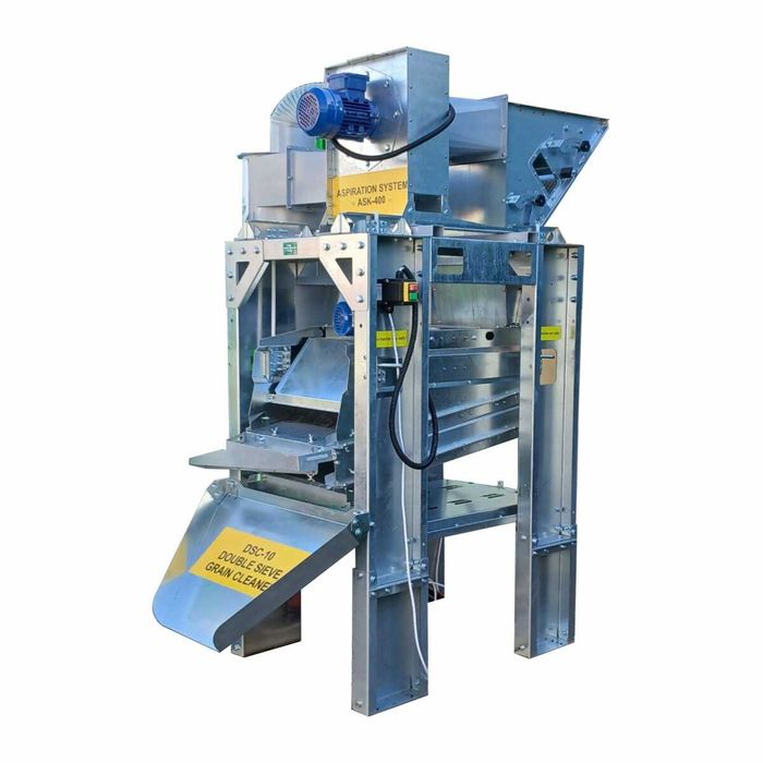 Czyszczalnia do ziarna Wibrosito stacjonarne podwójne DSK-10