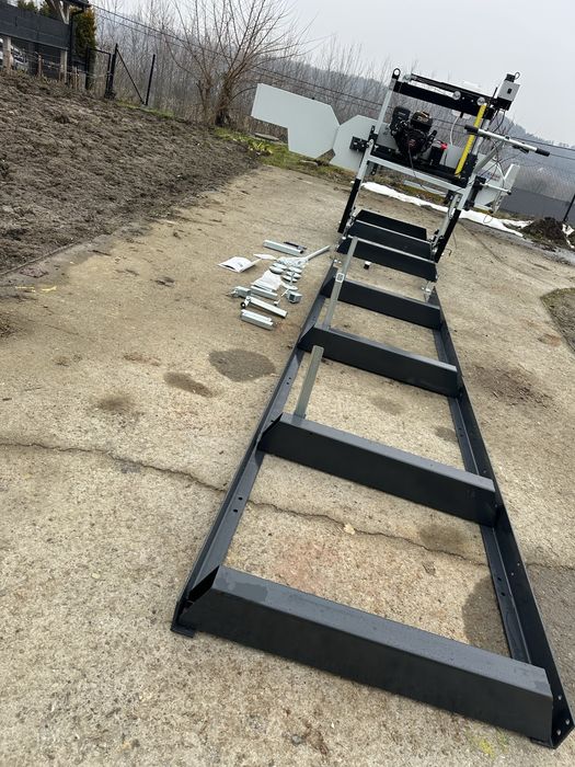 Trak taśmowy Tartak Germany Spalinowy76GL Pro76cm Mocny z Dani 6metrów